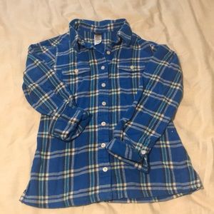 Patagonia flannel button up top
